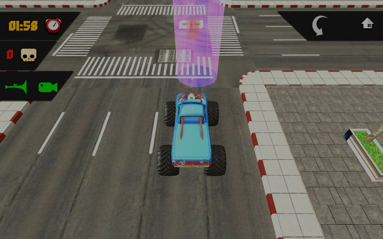 Monster Truck City Parking Action